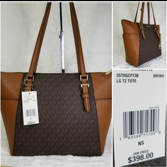 Michael Kors 2 SET Designer PURSE BAG WALLET NWT + Dustbag